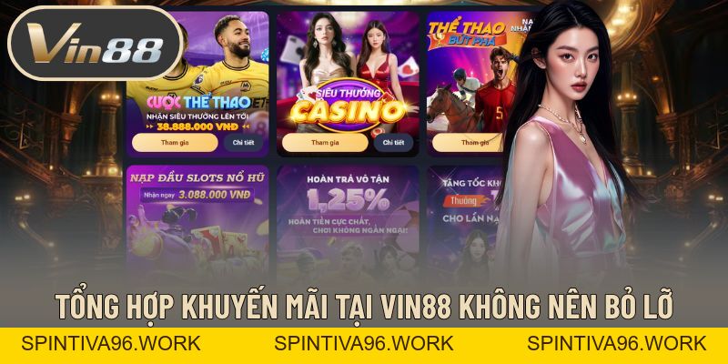 Vin88 - Nhà Cái Uy Tín #1 Châu Á | Đăng Ký +88K Độc Quyền - spintiva96.work